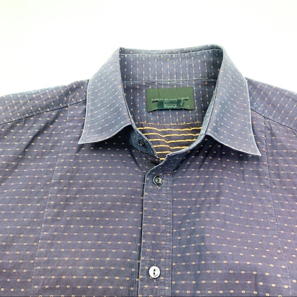 Diesel Black Gold Men’s Shirt Purple Size 52 - Picture 4 of 12